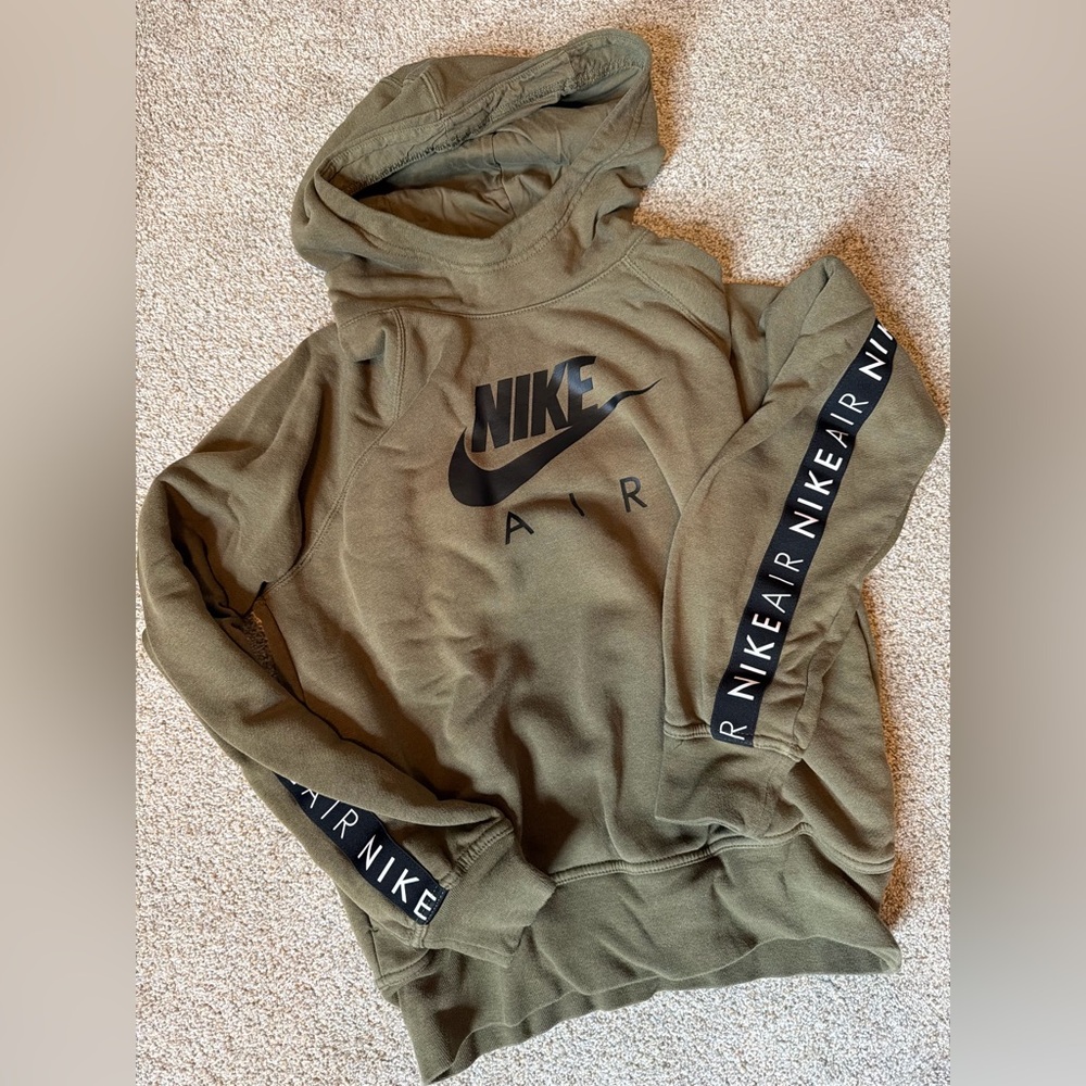 Nike Air Women’s Army Green Hoodie-small